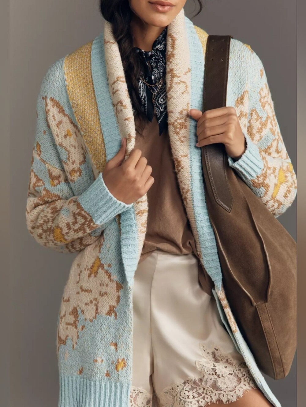 Anthropologie Open Front Cardigan. Sweater